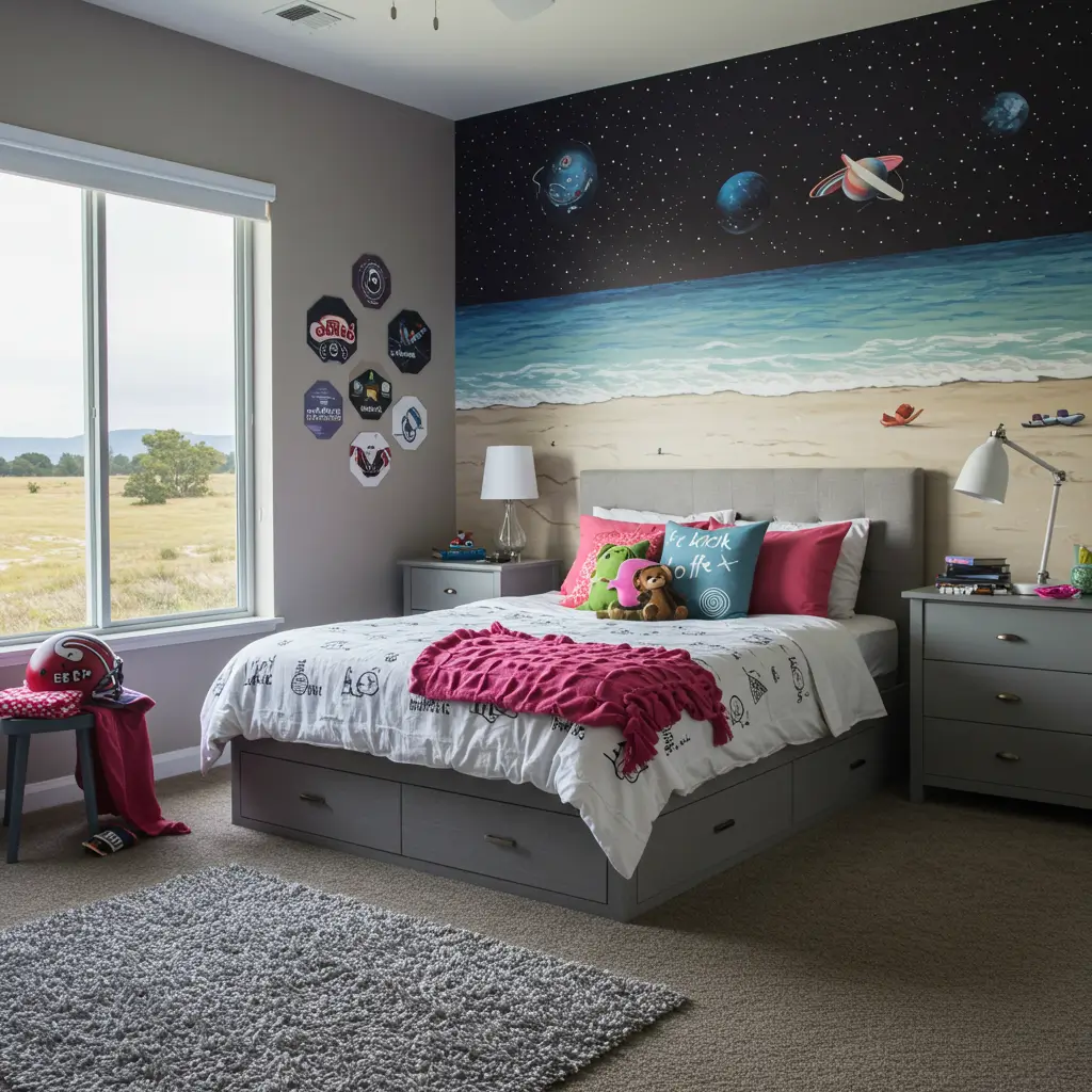 Themed Accent Wall