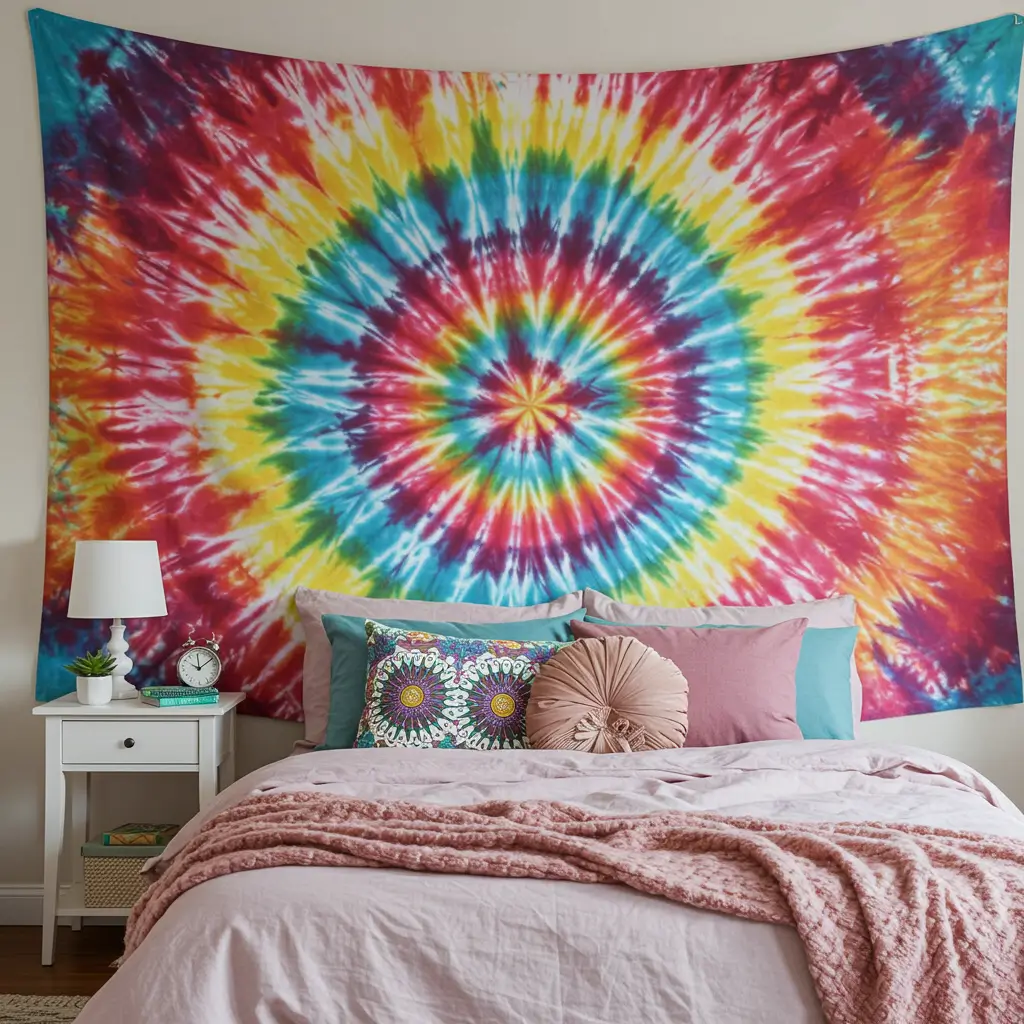 Tie-Dye Wall Tapestry Magic