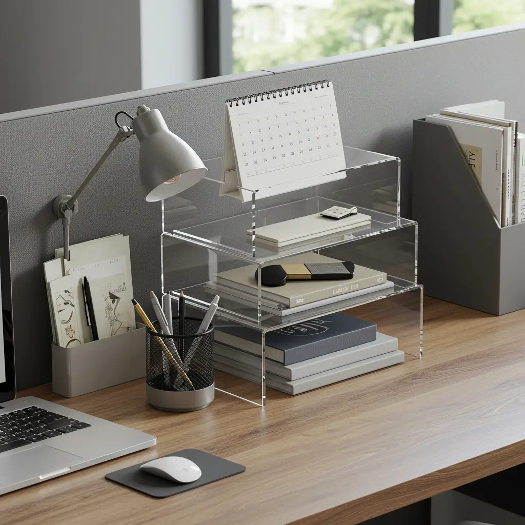 Transparent Desktop Risers