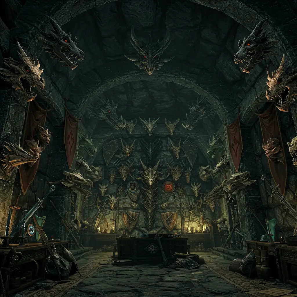 Trophy Rooms Skyrim’s Answer to IKEA Showrooms
