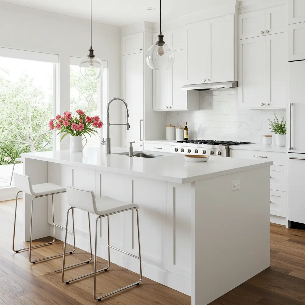 Ultra-White Solid Surface for Modern Minimalism