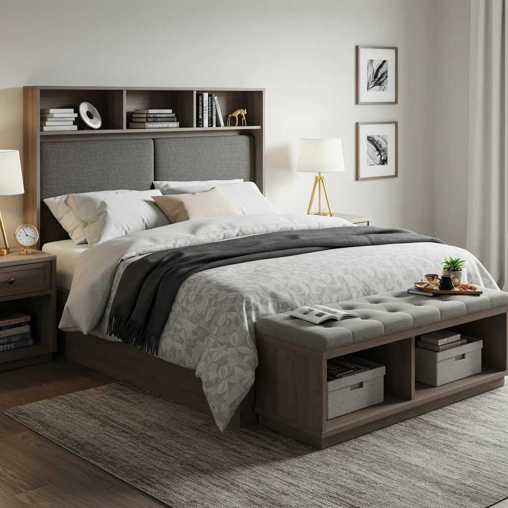 Use Dual-Purpose Furniture