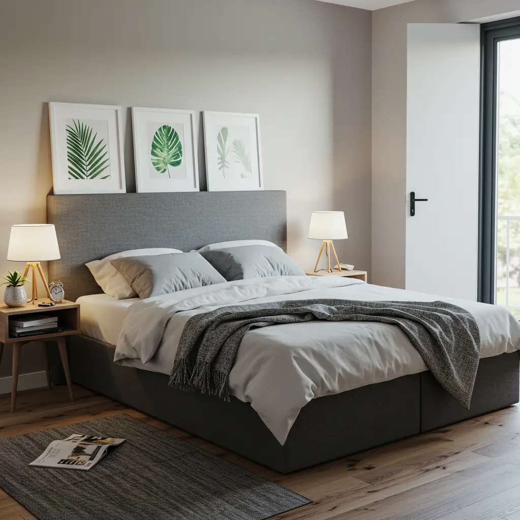 Use a Wall-Mounted Headboard