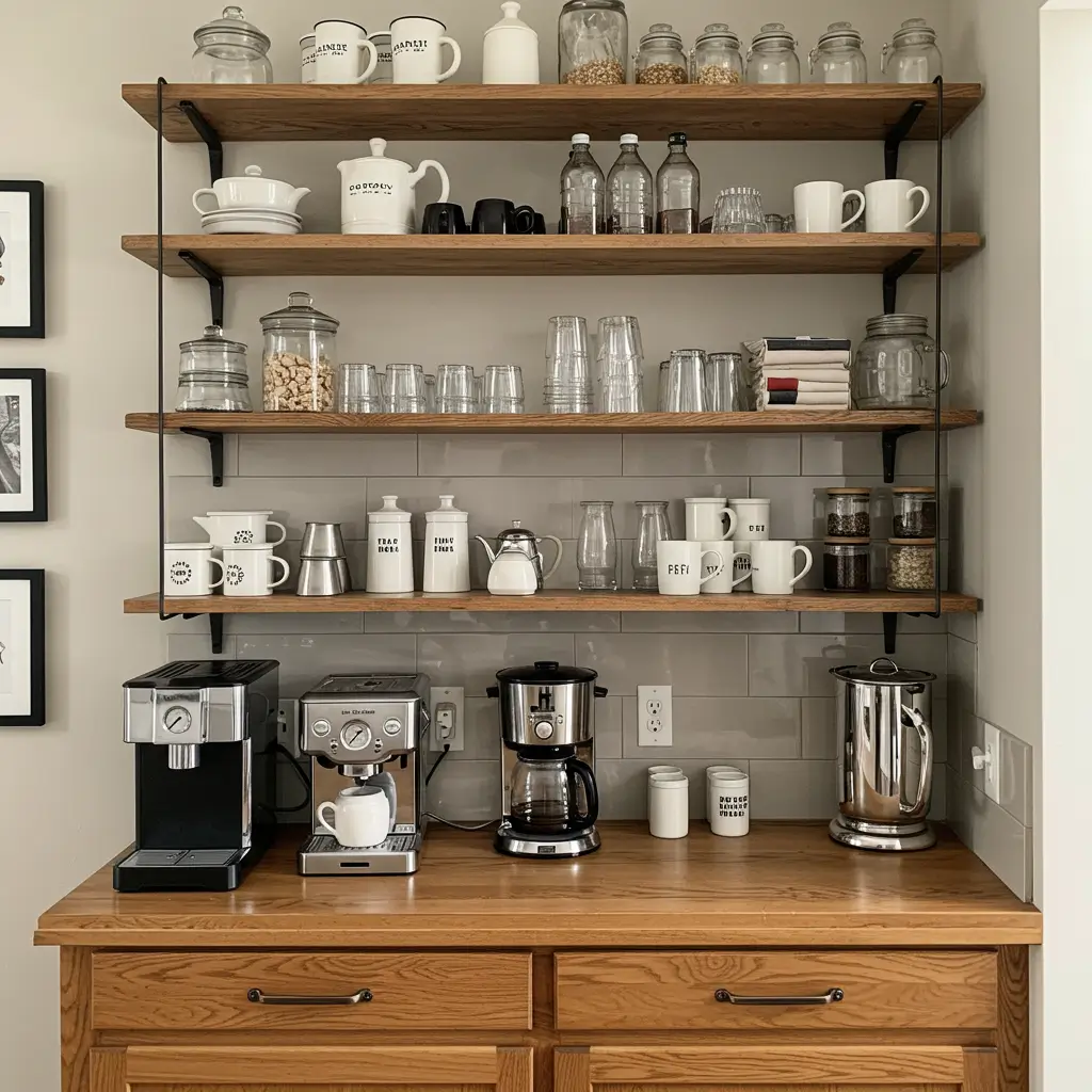 Vertical Storage Shelves