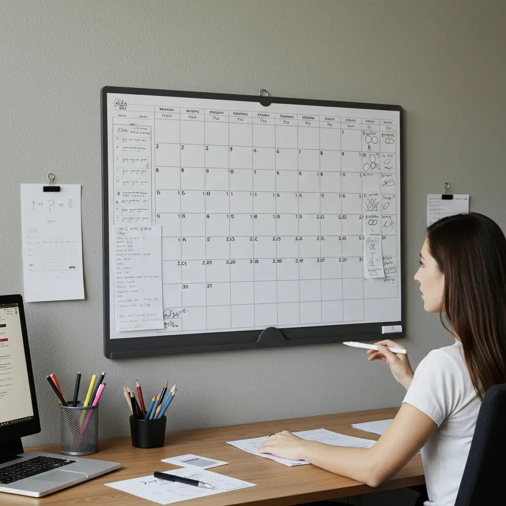 Wall-Mounted Calendar Planners