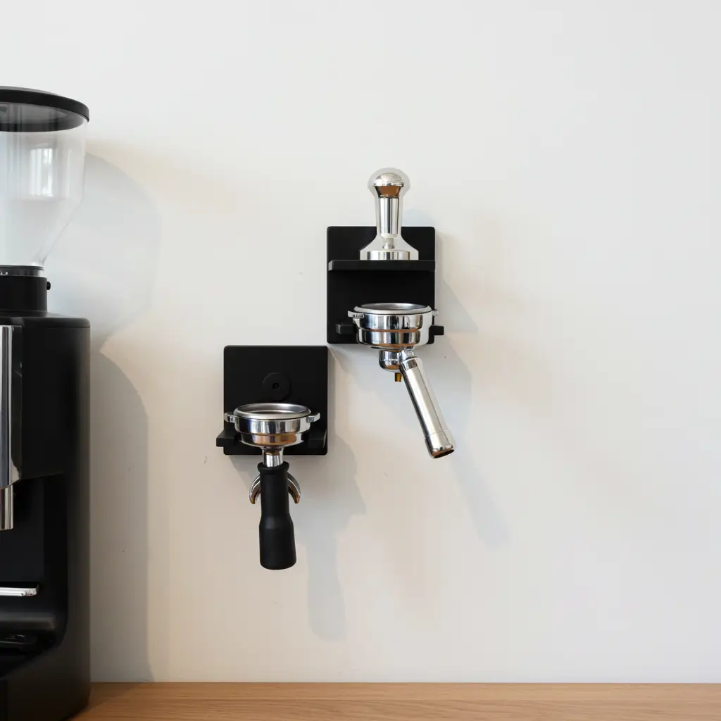 Wall-Mounted Coffee Tools