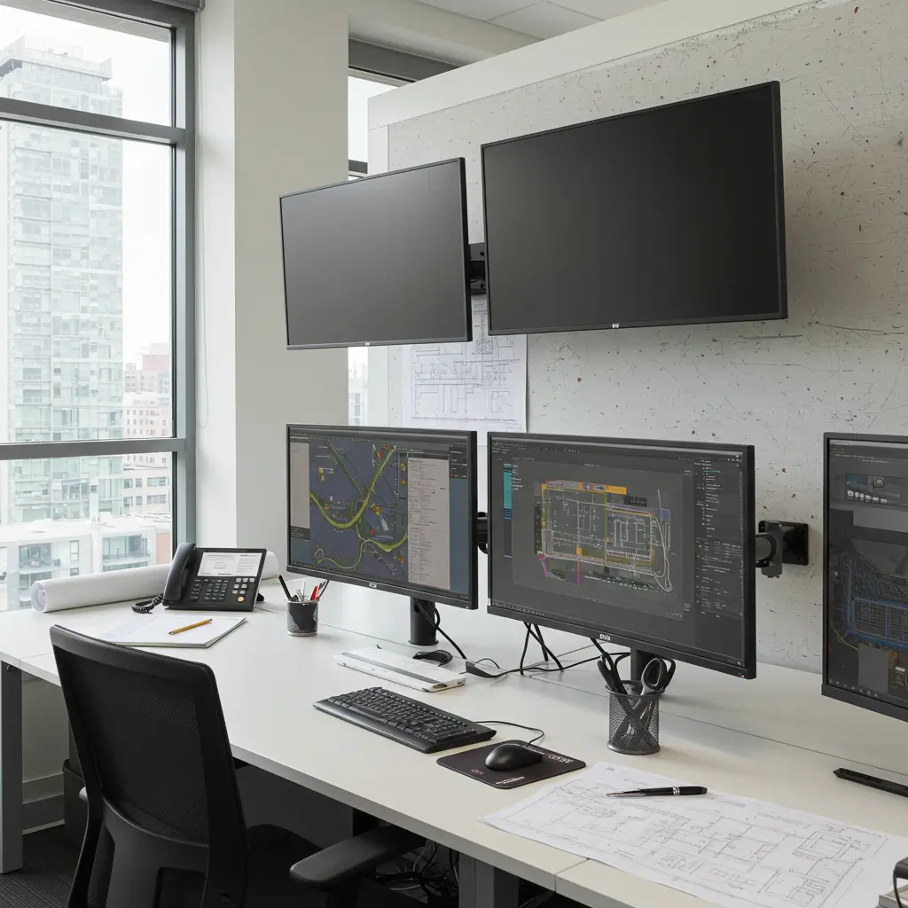Wall-Mounted Monitors
