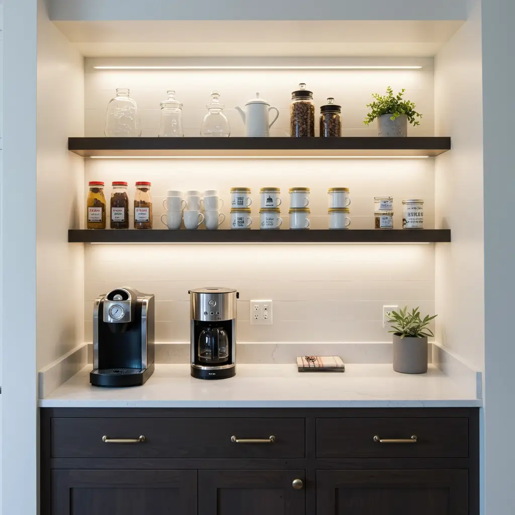 Wall Niche Coffee Zone