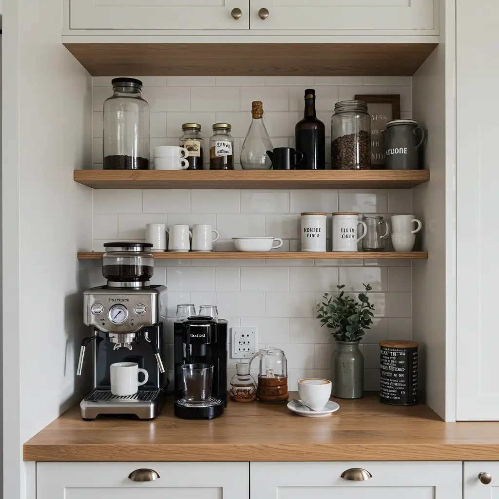 kitchen ideas for coffee station