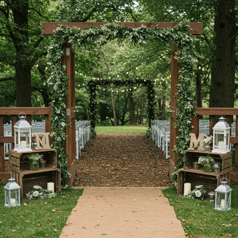 wedding table entrance ideas