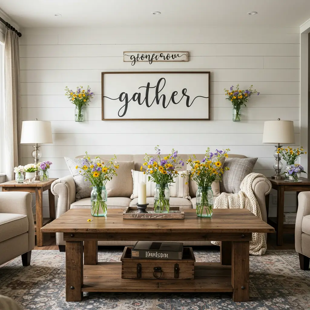 3. Farmhouse Chic
