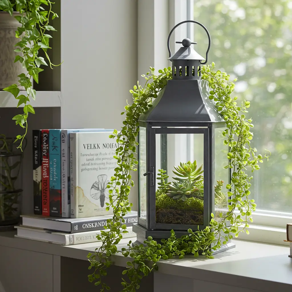 Add Greenery for That Earthy Feel