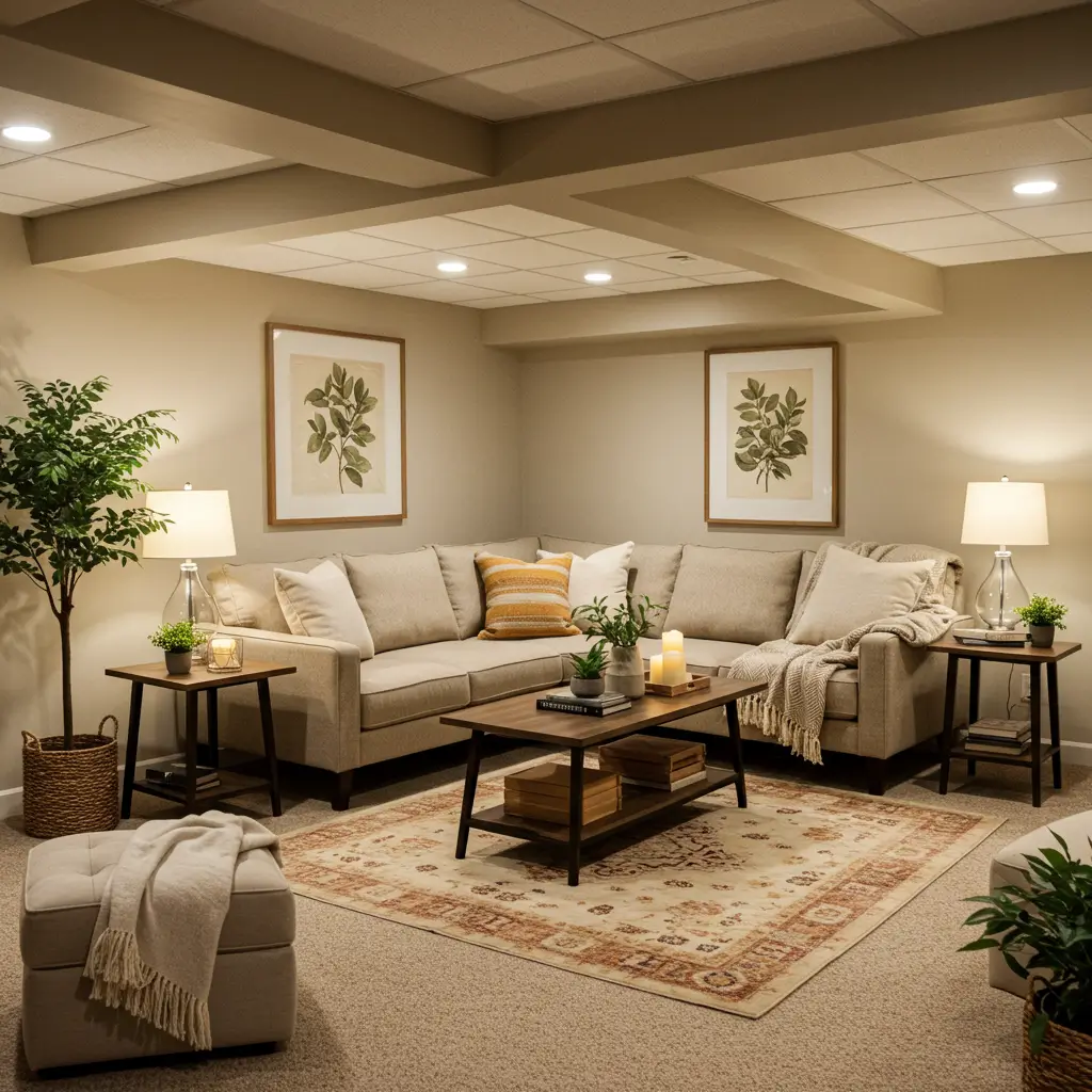 Cozy Up That Lower Level (It’s Not a Dungeon, I Swear)