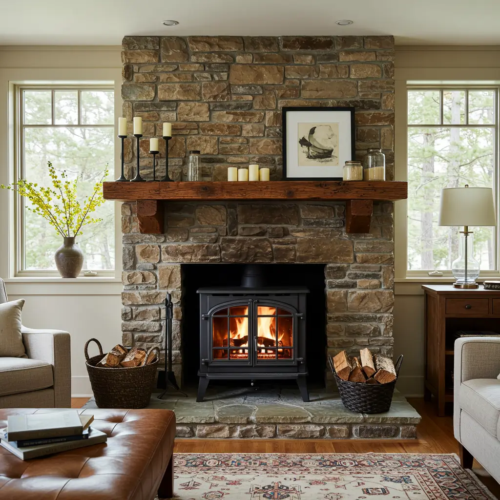 The Fireplace Make It the Star (Again)