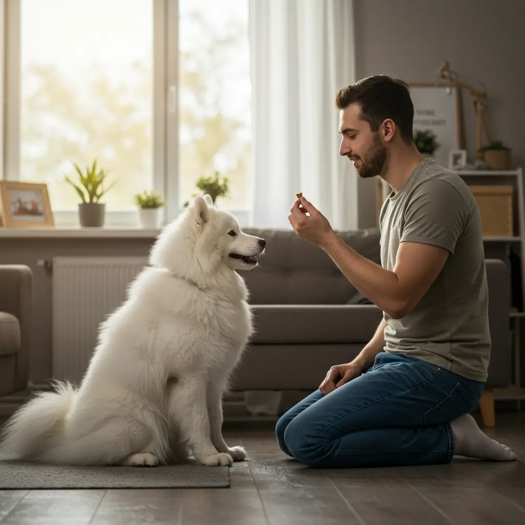 A step-by-step plan for how to train a stubborn dog