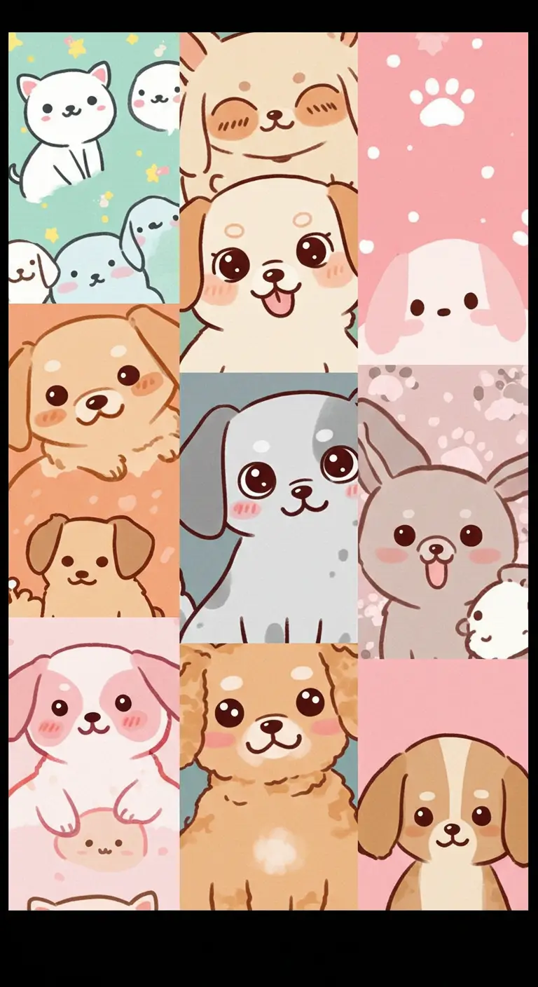 Adorable Cartoon Puppy Wallpapers – 30 Free HD Options