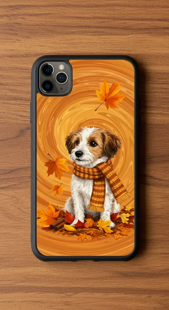 Autumn Leaves Pup