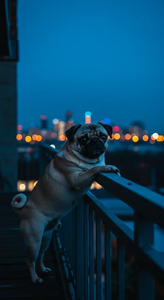 Blue Hour Balcony