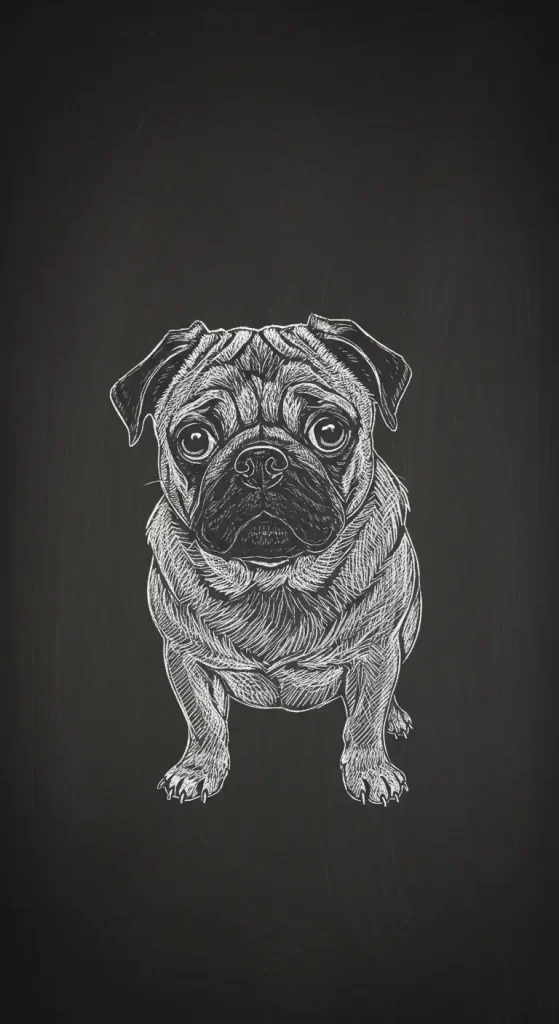 Charcoal Chalk Sketch