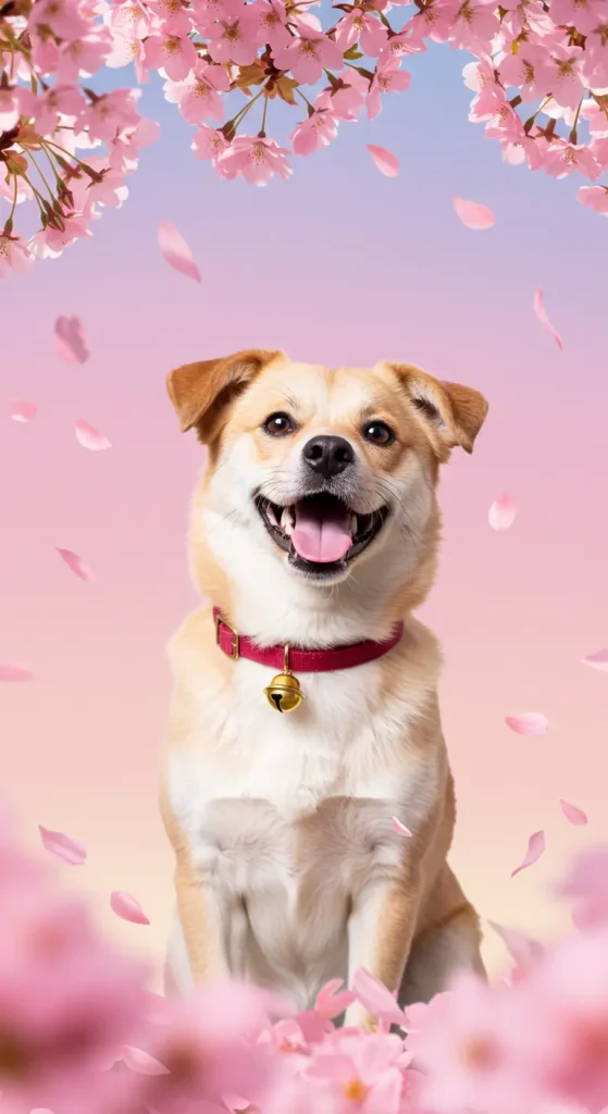 Cherry Blossom Pup