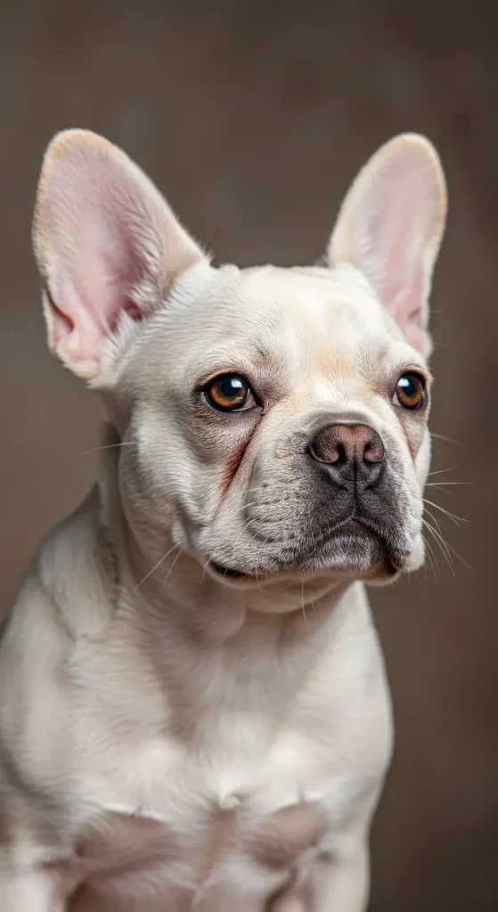 Classic Cream Pup Portrait