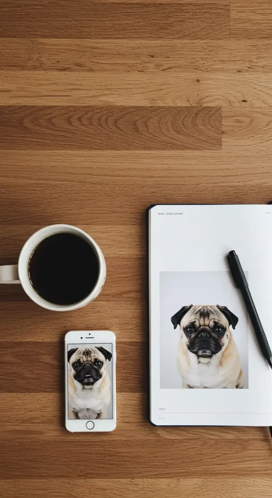 Coffee Table Flatlay