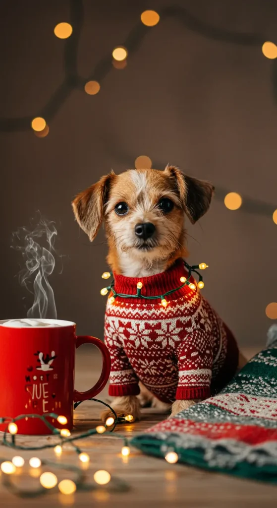 Festive Sweater Pup