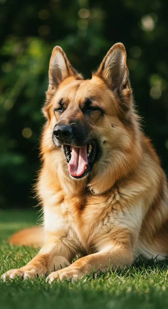 Garden Morning Yawn