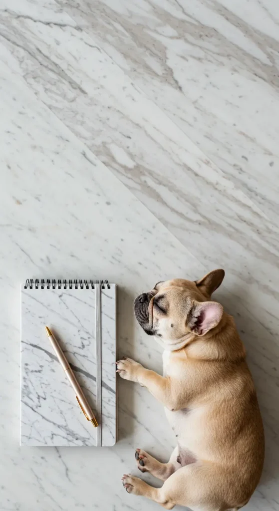 Marble Desk Minimal
