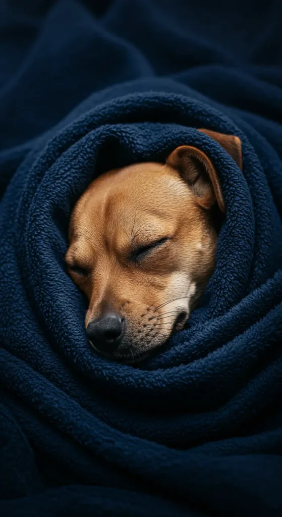Navy Blanket Nap Time