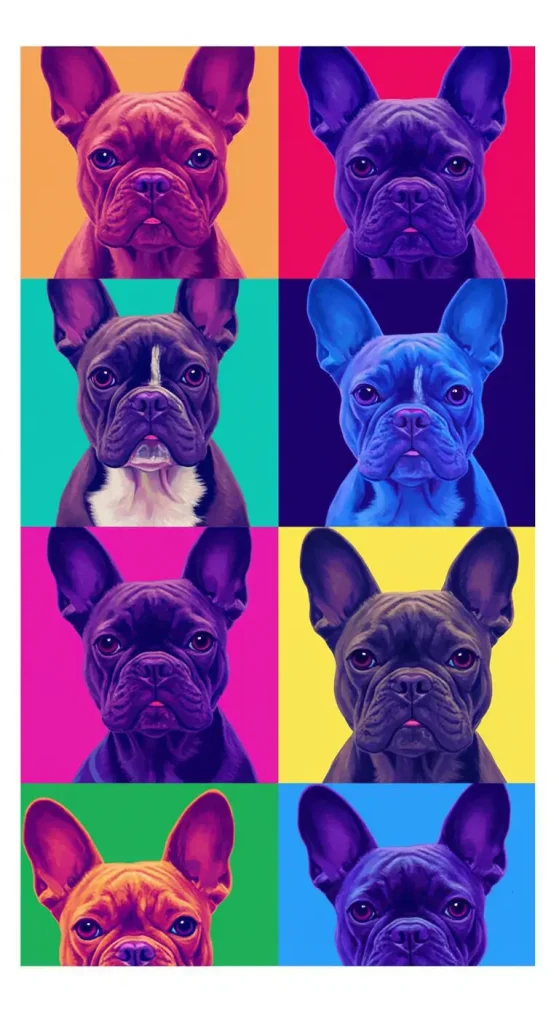 Neon Pop Art Grid