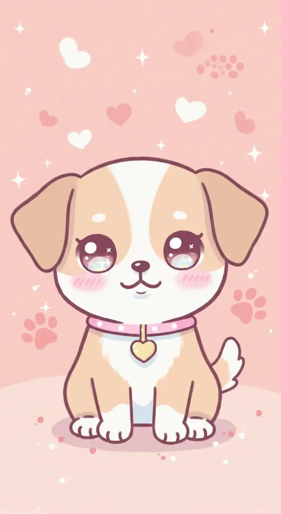 Pastel Kawaii Pup