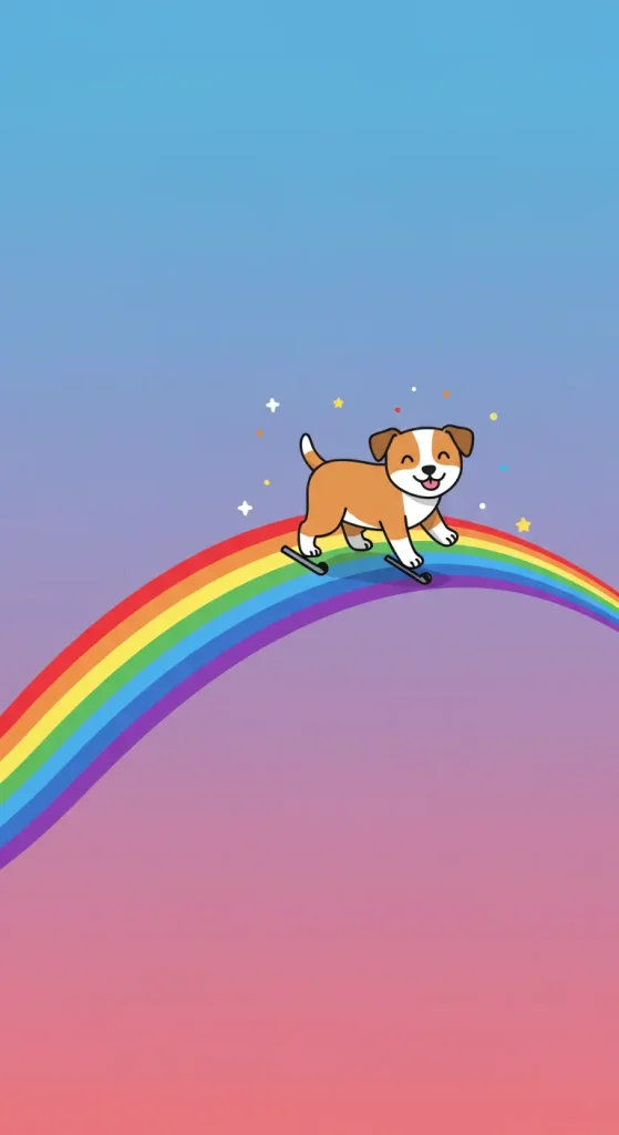 Rainbow Trail Pup