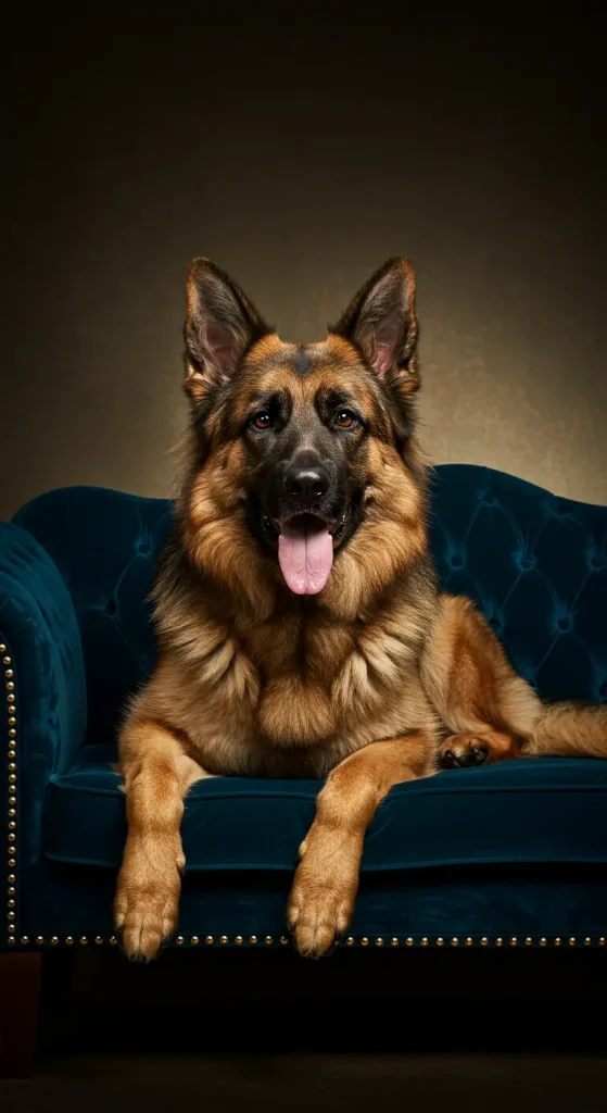 Royal Velvet Sofa
