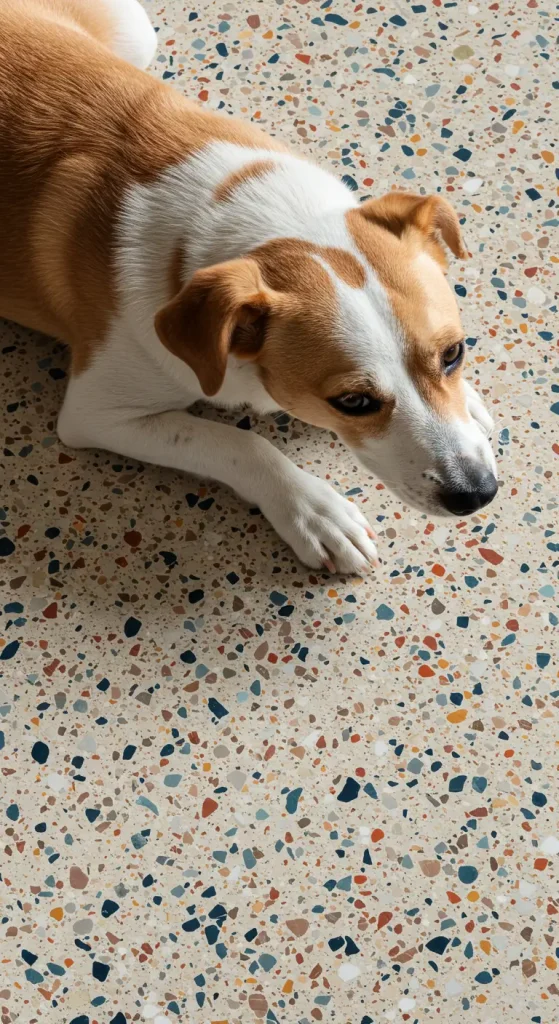 Terrazzo Floor Pup