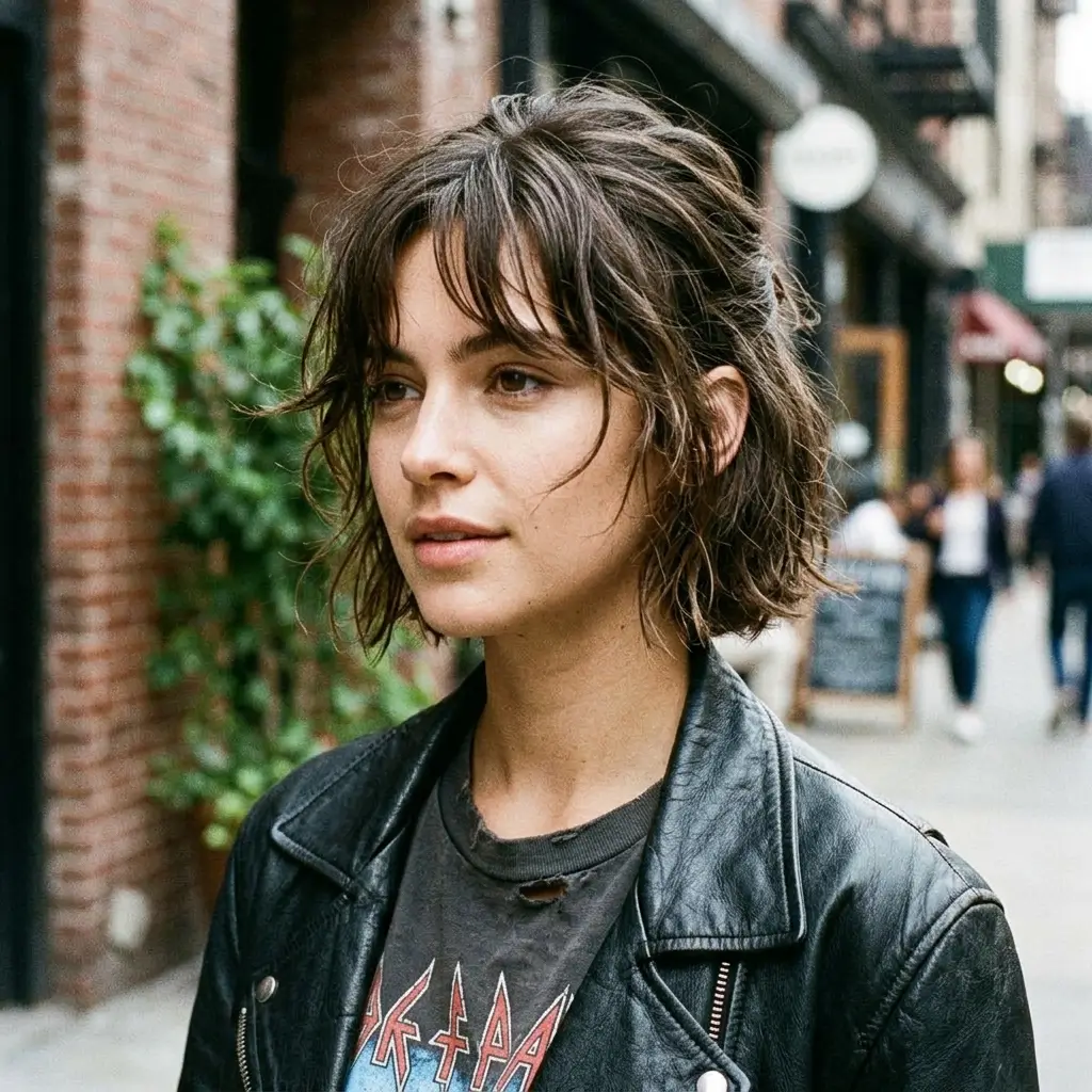 15 Edgy Undone Look