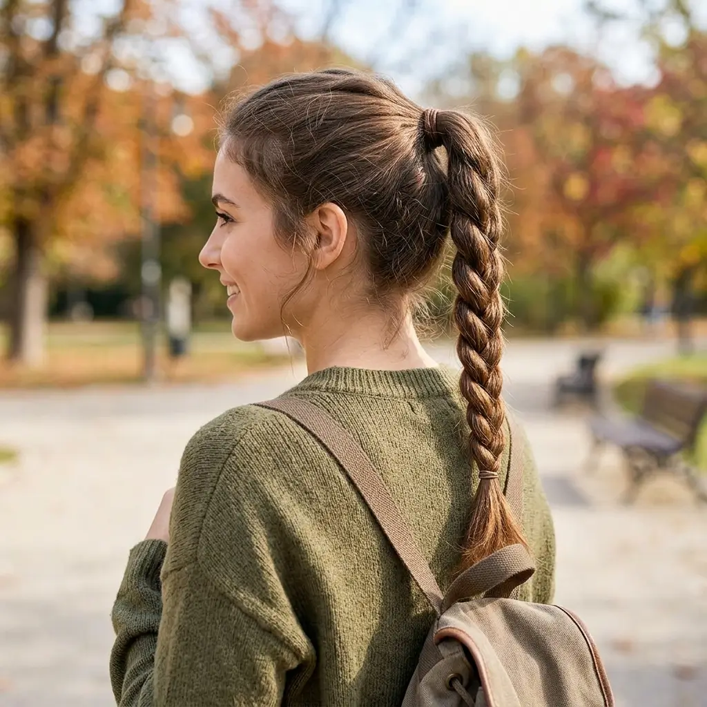  Braided Ponytail