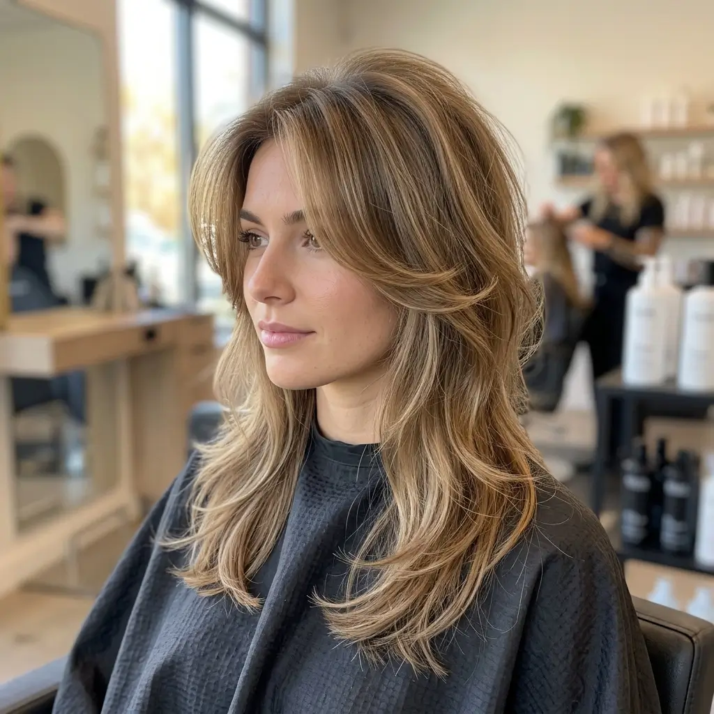 Butterfly Cut with Volume Crown