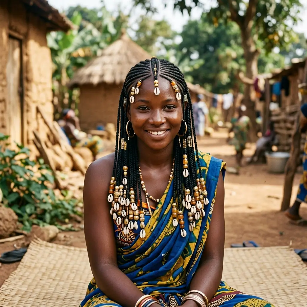 Classic Fulani Braids