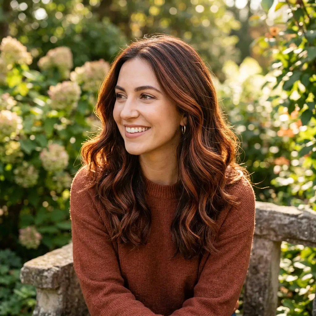 Copper Red Highlights