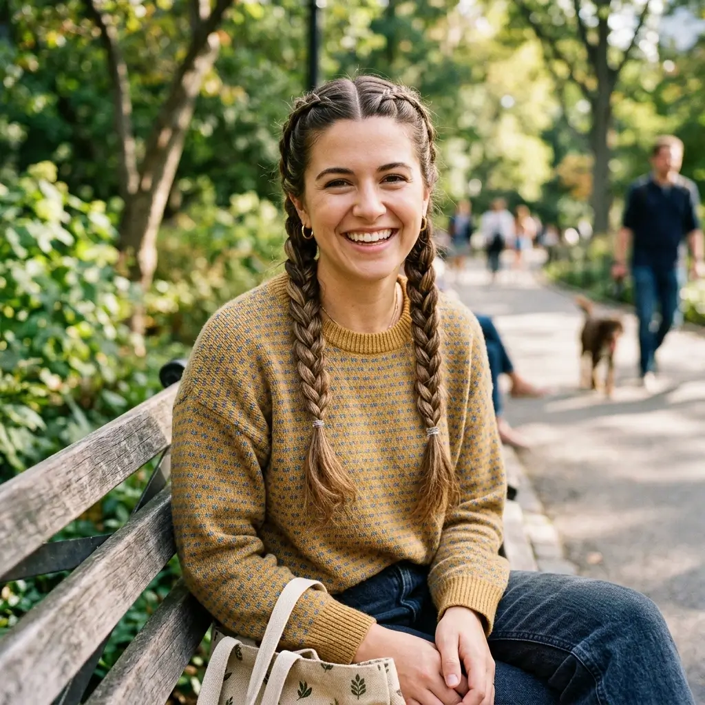  Double Braids Style