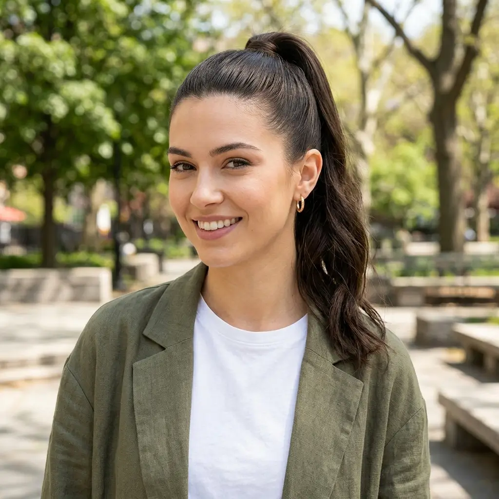 High Ponytail Style