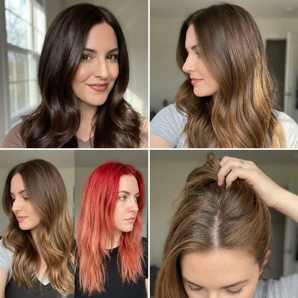 How chocolate brown hair fades and why it's actually graceful about it