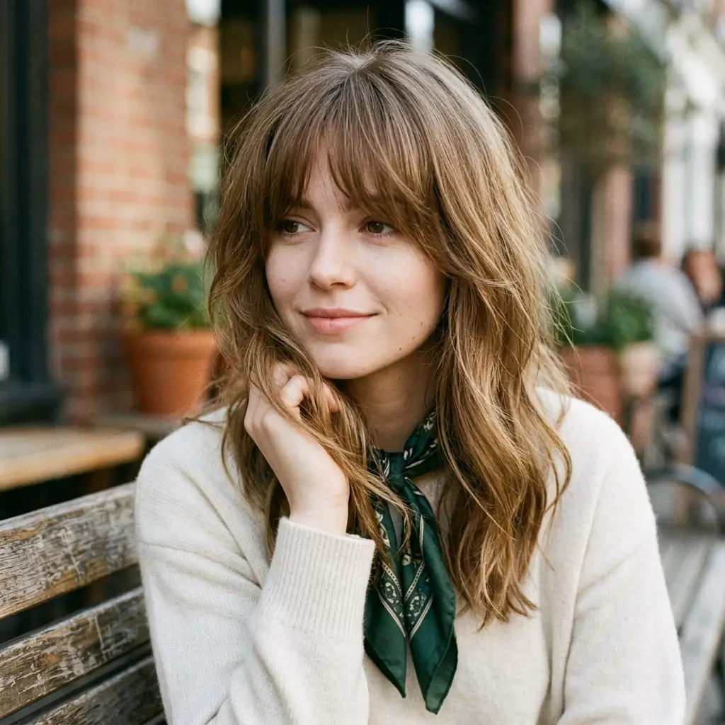 Long Fringe Style