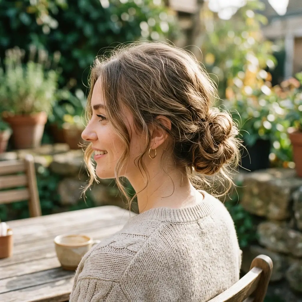 Messy Low Bun