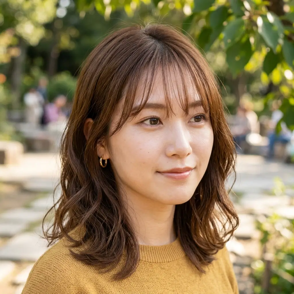 See Through Bangs
