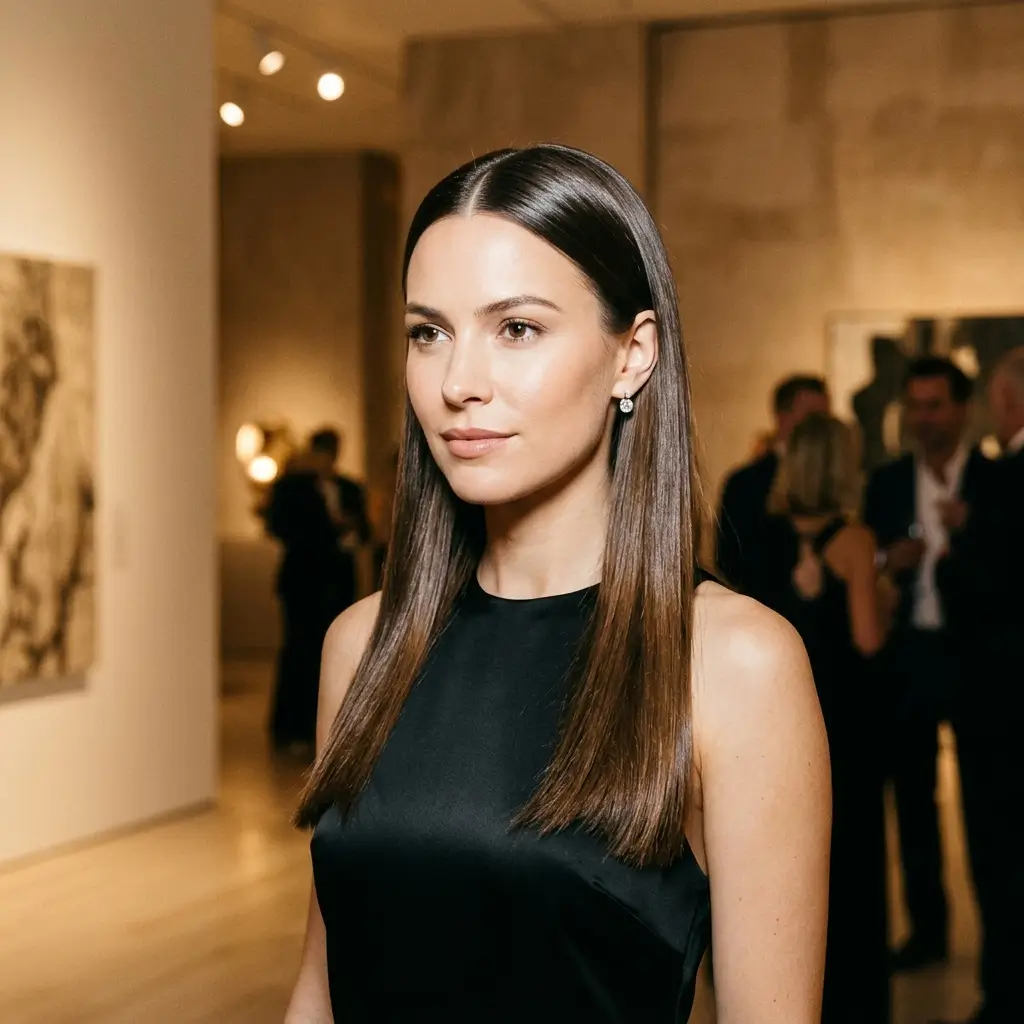 Sleek Straight Hair