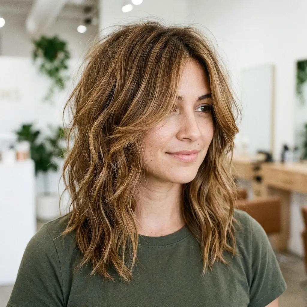Textured Butterfly Lob