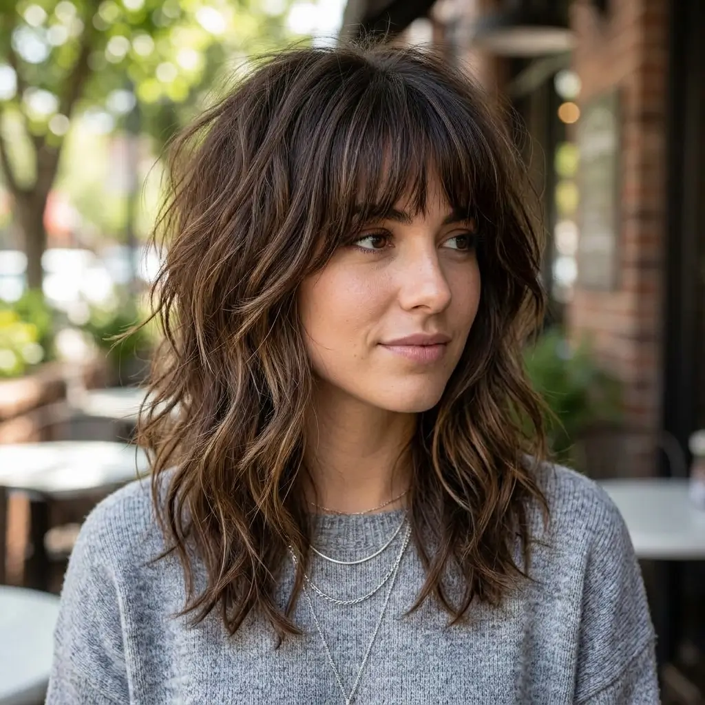 Textured Shag Cut