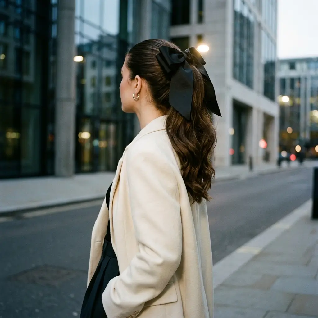 The Bow Ponytail